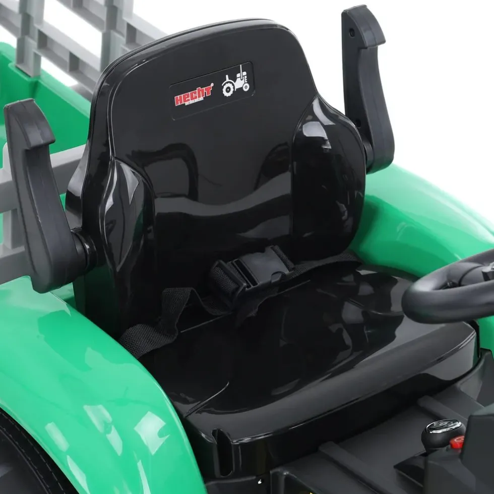 Akumulatorowy traktor zabawkowy - HECHT 50825 GREEN