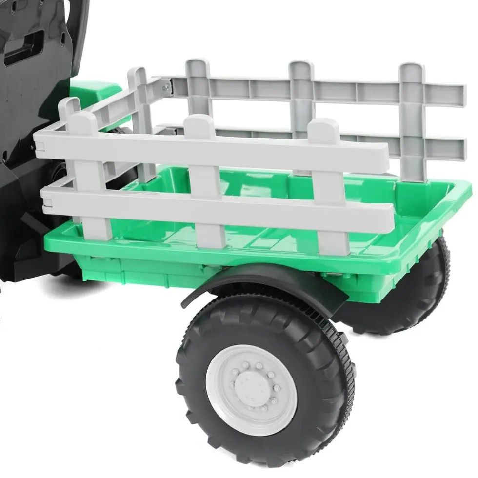 Akumulatorowy traktor zabawkowy - HECHT 50825 GREEN