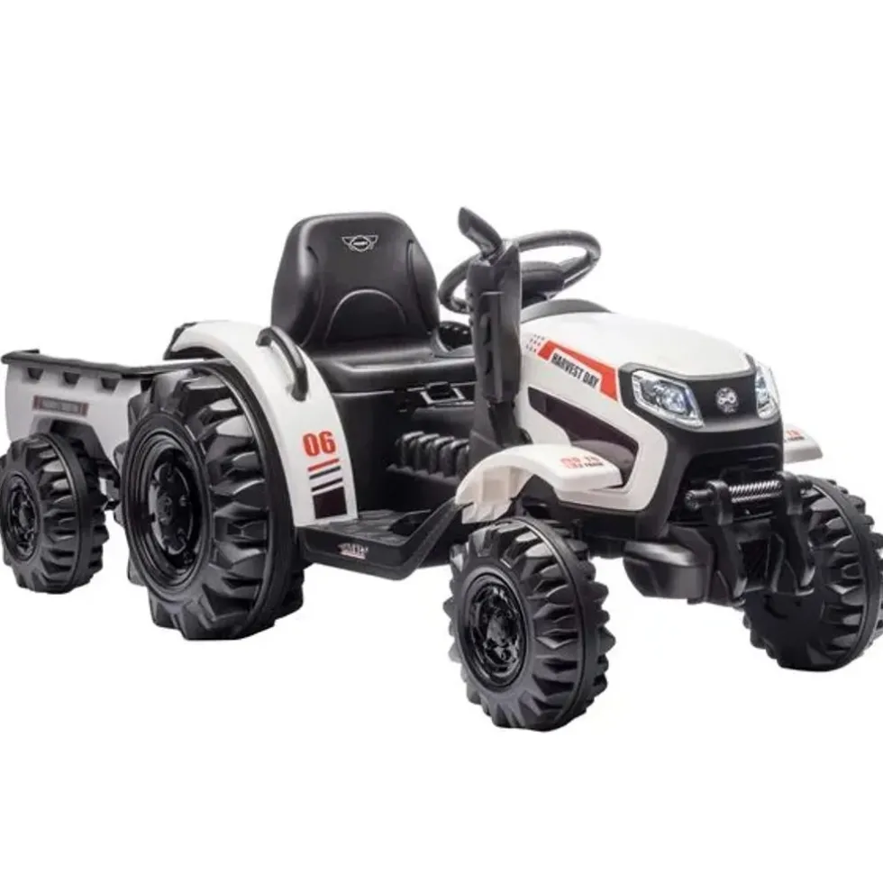 Akumulatorowy traktor zabawkowy - HECHT 50435 WHITE