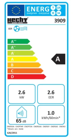 Klimatyzator elektryczny - HECHT 3909