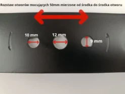 NÓŻ DO KOSIAREK HECHT 548SW do 2013r., 5484SW, 549SWB OD 2011, 5494SWB