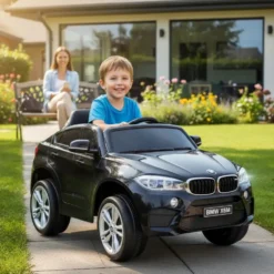Samochód akumulatorowy - BMW X6 - BLACK