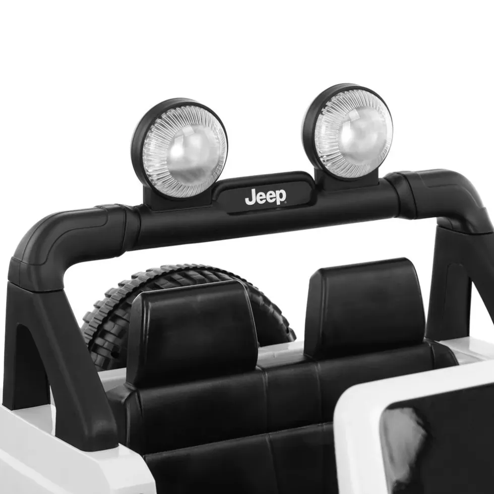 Samochód akumulatorowy - Jeep Wrangler Rubicon White
