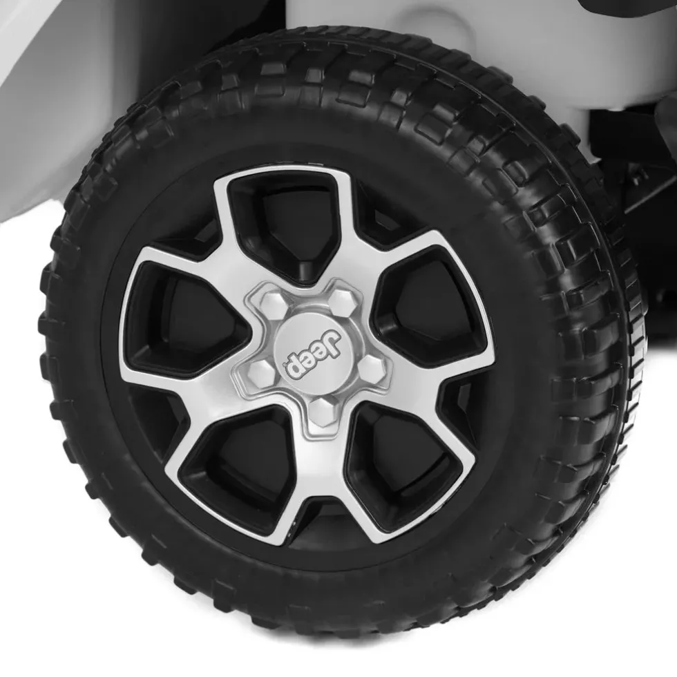 Samochód akumulatorowy - Jeep Wrangler Rubicon White