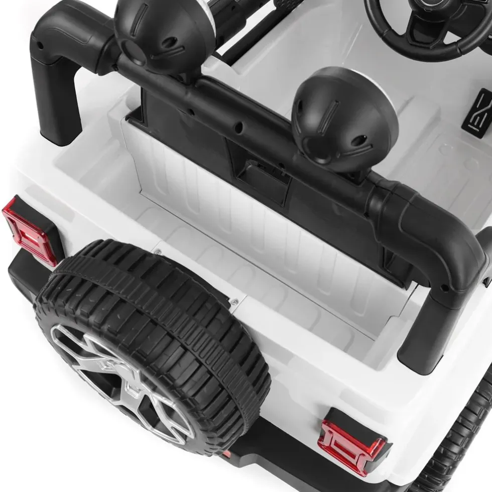 Samochód akumulatorowy - Jeep Wrangler Rubicon White