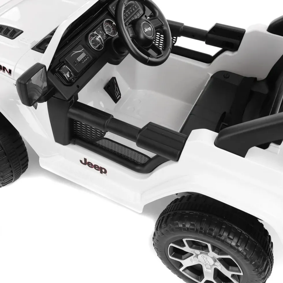 Samochód akumulatorowy - Jeep Wrangler Rubicon White