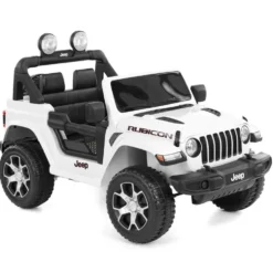 Samochód akumulatorowy - Jeep Wrangler Rubicon White