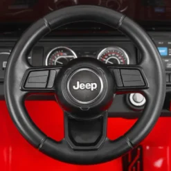 Samochód akumulatorowy - Jeep Wrangler Rubicon Red