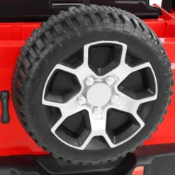 Samochód akumulatorowy - Jeep Wrangler Rubicon Red