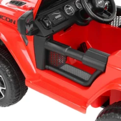 Samochód akumulatorowy - Jeep Wrangler Rubicon Red
