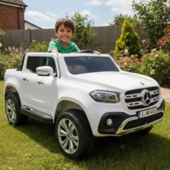 Samochód akumulatorowy - MERCEDES BENZ XMX606 WHITE