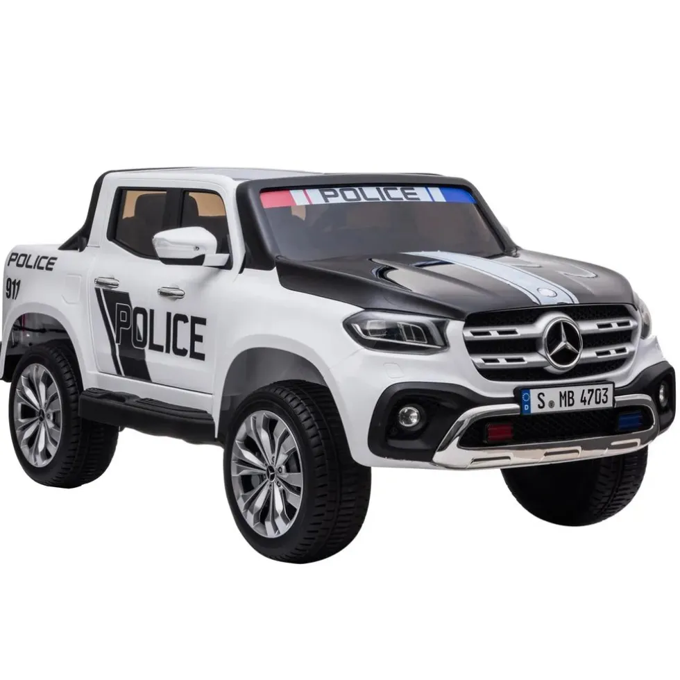 Samochód akumulatorowy - MERCEDES BENZ XMX606 POLICE