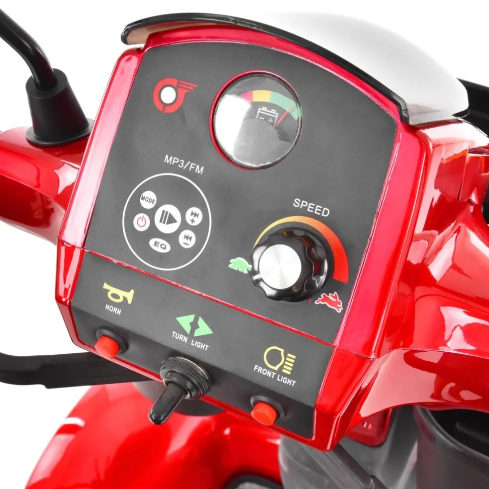 Skuter inwalidzki elektryczny - HECHT WISE RED