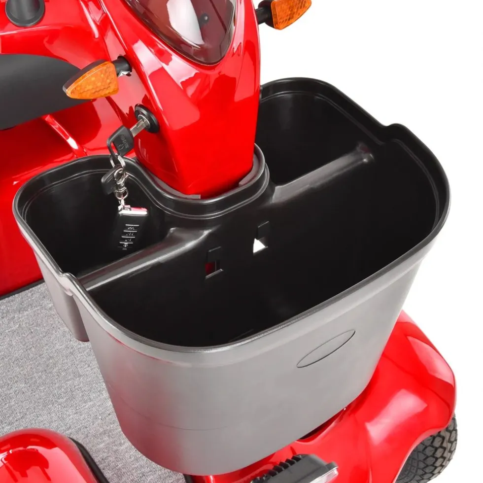 Skuter inwalidzki elektryczny - HECHT WISE RED