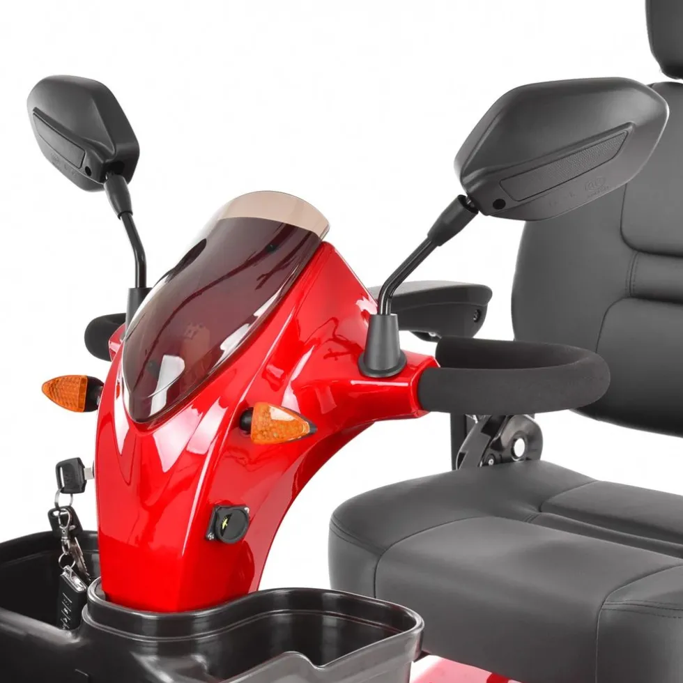 Skuter inwalidzki elektryczny - HECHT WISE RED