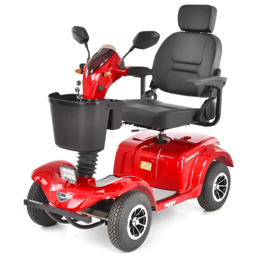 Skuter inwalidzki elektryczny - HECHT WISE RED