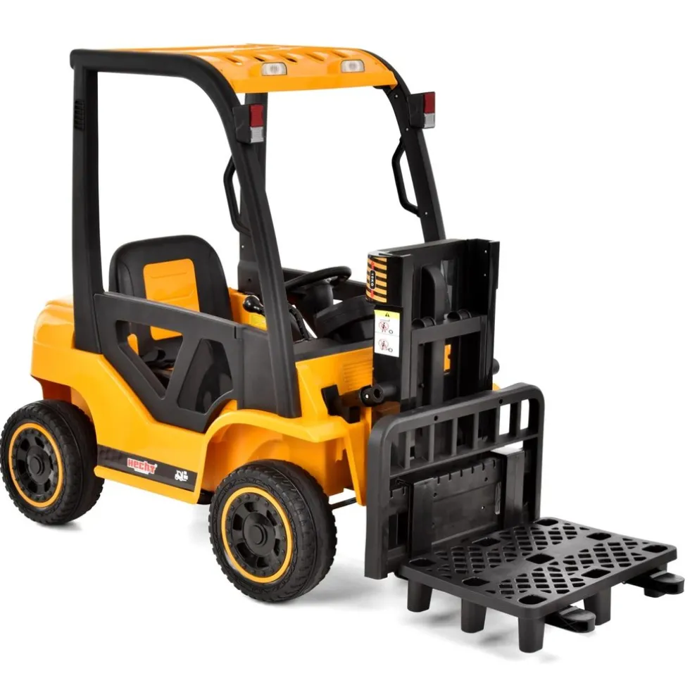 Zabawkowy wózek widłowy - HECHT 52108 YELLOW